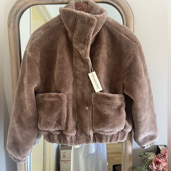 Blank NYC Bicoastal Faux Shearling Jacket- XS, NWT - Picture 3 of 14